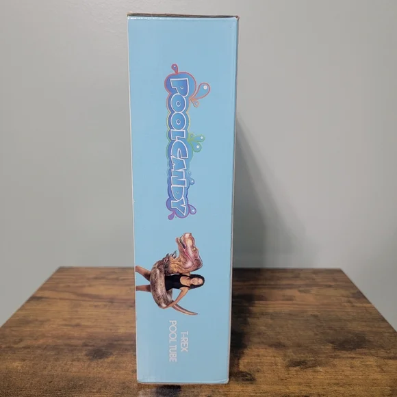 PoolCandy Inflatable T-Rex Dinosaur 48" Swim Ring. Perfect‎ for Adults TerexNWT - Picture 7 of 7